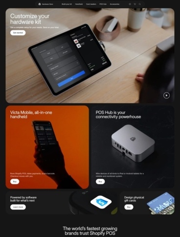 eCommerce website: Shopify