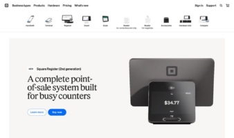 eCommerce website: Square