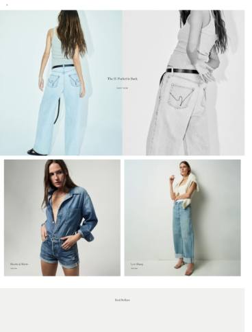 eCommerce website: Citizens Of Humanity