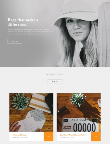 eCommerce website: Eye Heart World