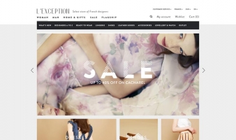 eCommerce website: L’Exception
