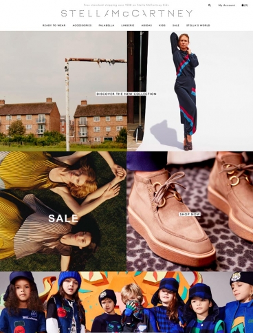 eCommerce website: Stella McCartney