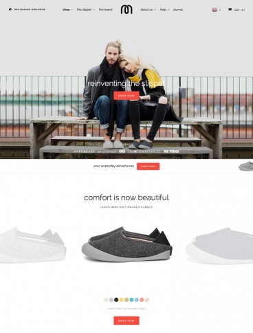 eCommerce website: Mahabis