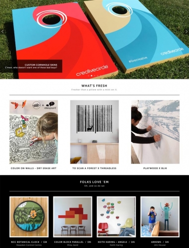 eCommerce website: Blik
