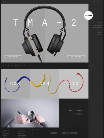 eCommerce website: AIAIAI