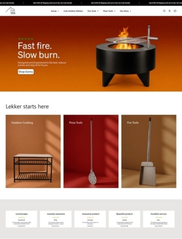 eCommerce website: Dark Horse