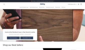eCommerce website: Glitty