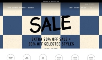 eCommerce website: Grenson