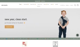 eCommerce website: mini mioche
