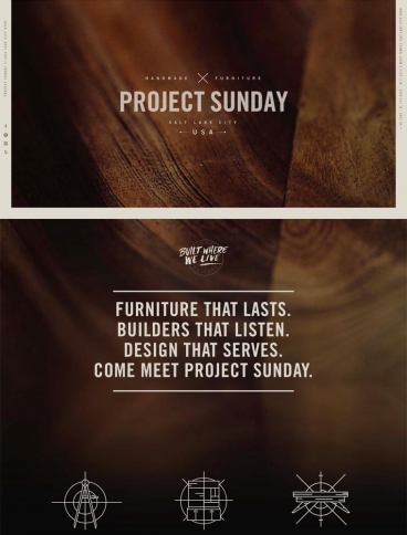 eCommerce website: Project Sunday