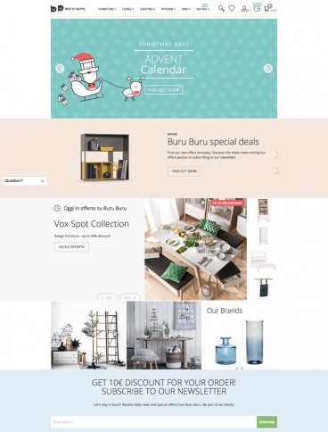 eCommerce website: Buru Buru