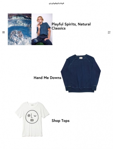 eCommerce website: olderbrother