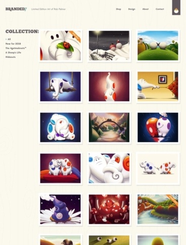 eCommerce website: Branded7