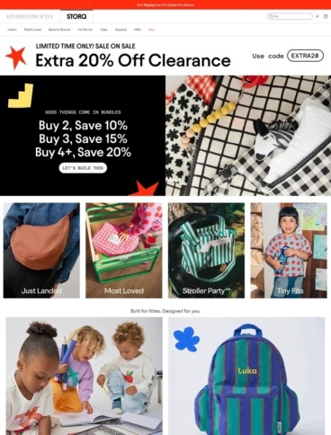 eCommerce website: STORQ