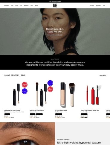 eCommerce website: MAKE