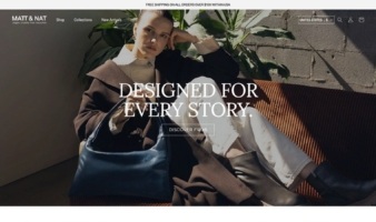 eCommerce website: MATT & NAT