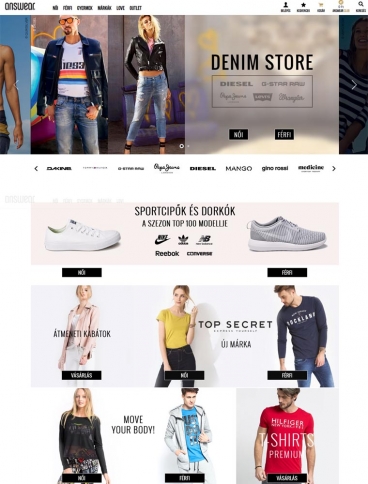 eCommerce website: ANSWEAR