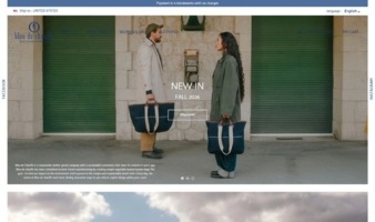 eCommerce website: Blue de Chauffe
