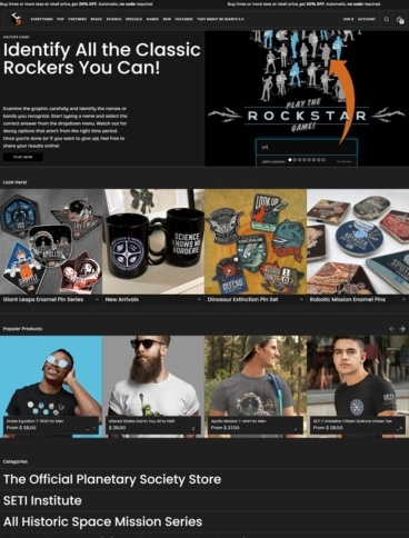 eCommerce website: Chop Shop