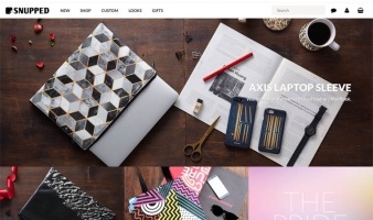 eCommerce website: Snupped