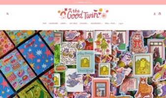 eCommerce website: The Good Twin