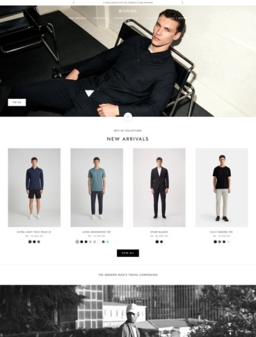 eCommerce website: Isaora