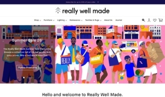 eCommerce website: Really Well Made