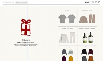 eCommerce website: ARKET
