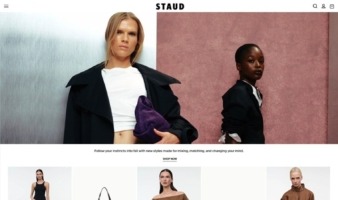 eCommerce website: STAUD