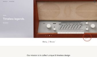 eCommerce website: Only/Once