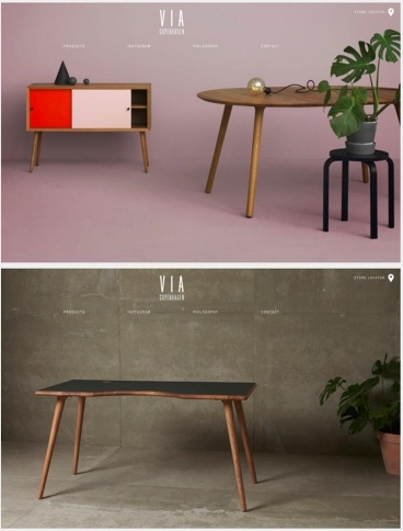 eCommerce website: VIA Copenhagen