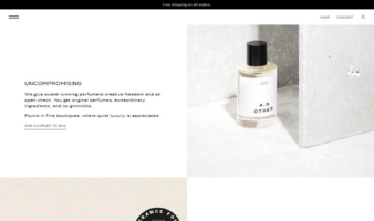 eCommerce website: A. N. Other