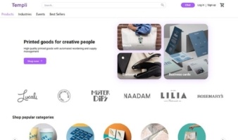 eCommerce website: Templi
