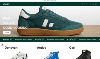 eCommerce website: Ethletic