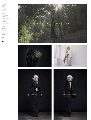 eCommerce website: Titania Inglis