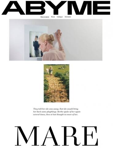 eCommerce website: ABYME