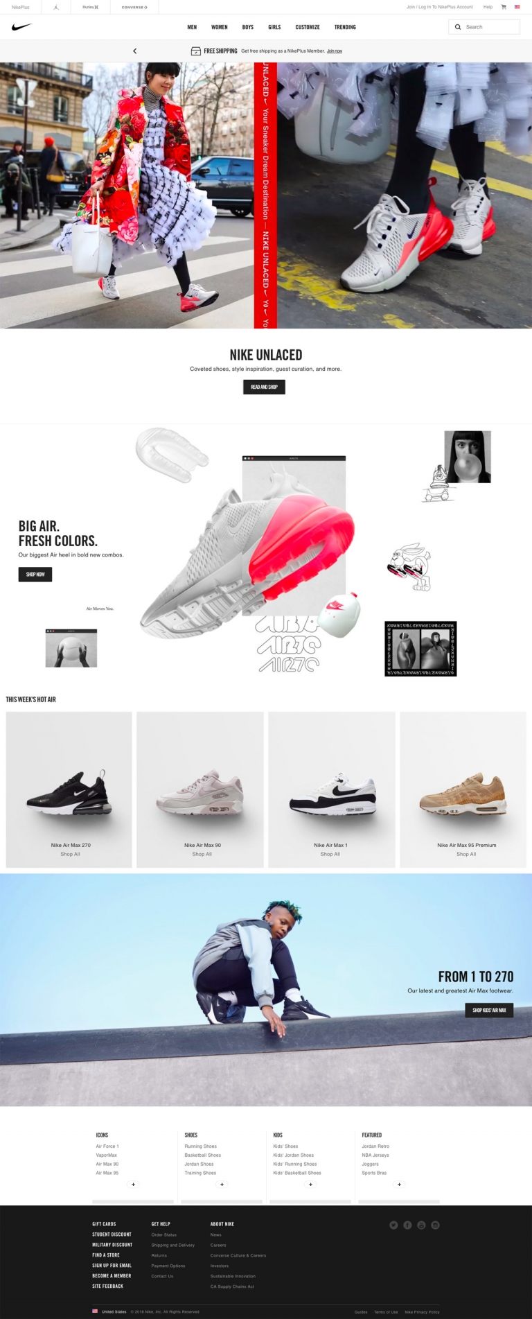 eric nike website