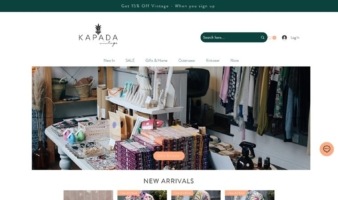 eCommerce website: Kapada Vintage