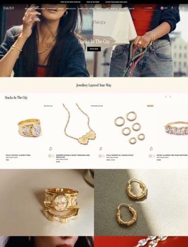 eCommerce website: Daisy London