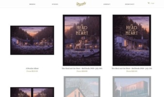 eCommerce website: Nicholas Moegly