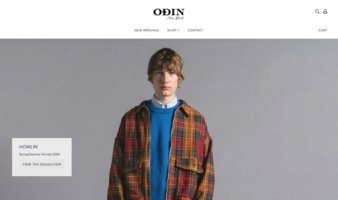 eCommerce website: Odin New York