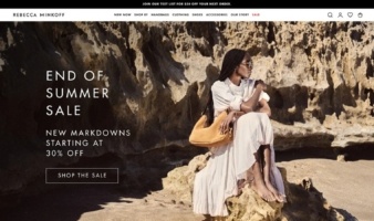 eCommerce website: Rebecca Minkoff