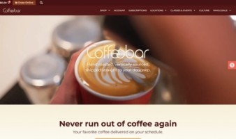 eCommerce website: Coffeebar Reno