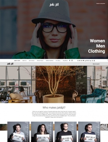 eCommerce website: Jak&Jil