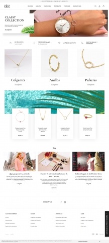 eCommerce website: KALK