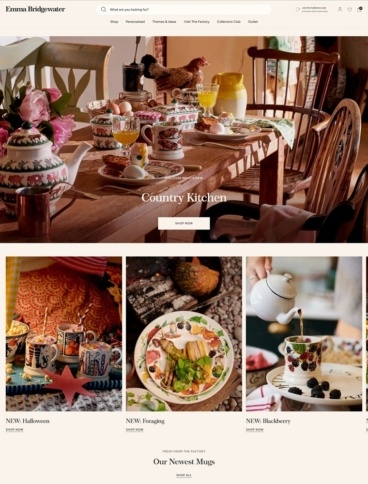 eCommerce website: Emma Bridgewater