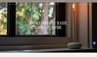 eCommerce website: The Floral Society