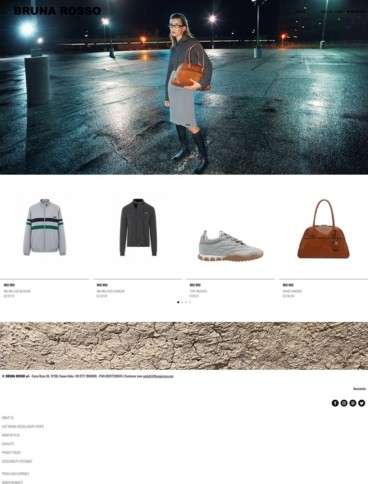 eCommerce website: Bruna Rosso