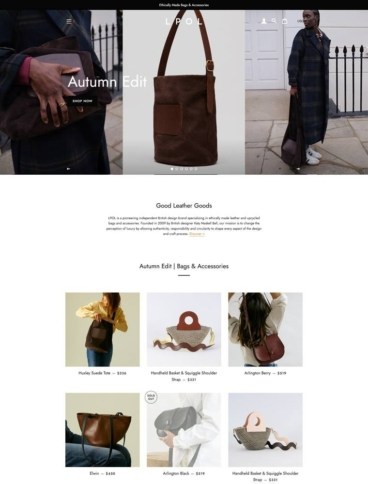 eCommerce website: Lost Property London