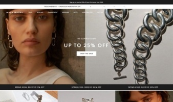 eCommerce website: Maya Magal